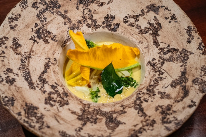 Pandam Curry de verduras de temporada.