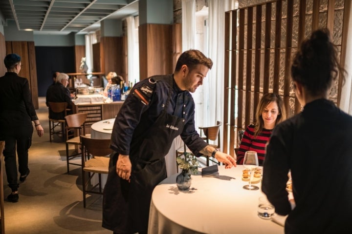 El restaurante gastronómico está pensado para cuatro mesas.