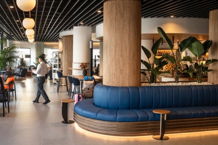 Hall del hotel Sanabria (Santa Cruz de Tenerife)