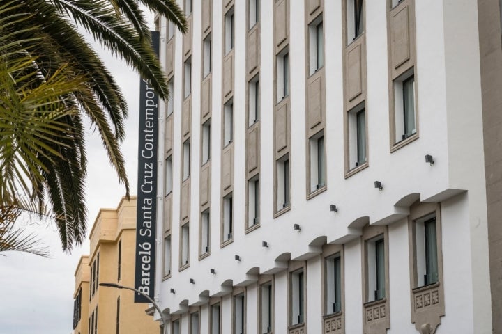 Fachada del Hotel Barceló Contemporáneo (Santa Cruz):
