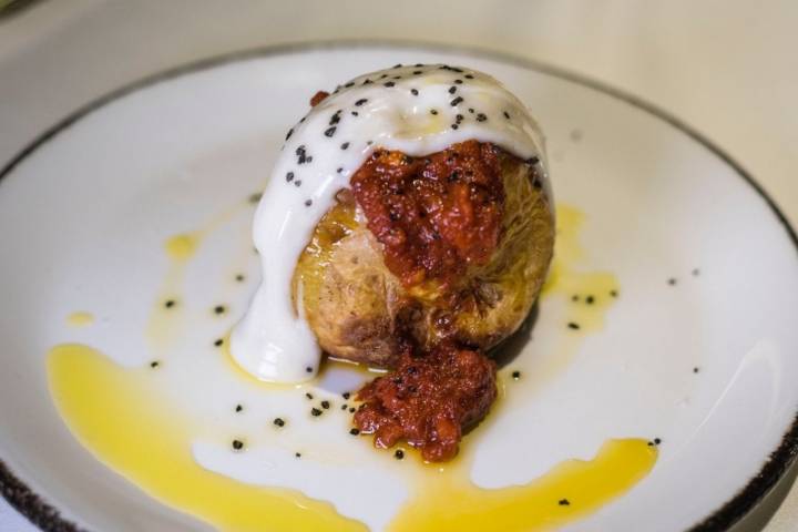 Restaurante 'Ticus' (Sant Sadurní d'Anoia): patata brava 'Tata'