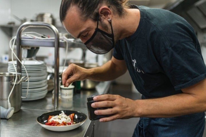 Restaurante 'Ticus' (Sant Sadurní d'Anoia): Joan Martínez en cocina