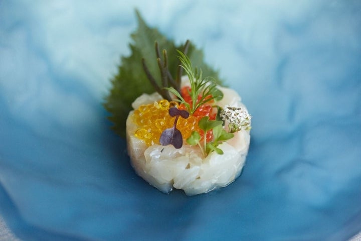 El tartar de dorada, para los amantes del pescado.