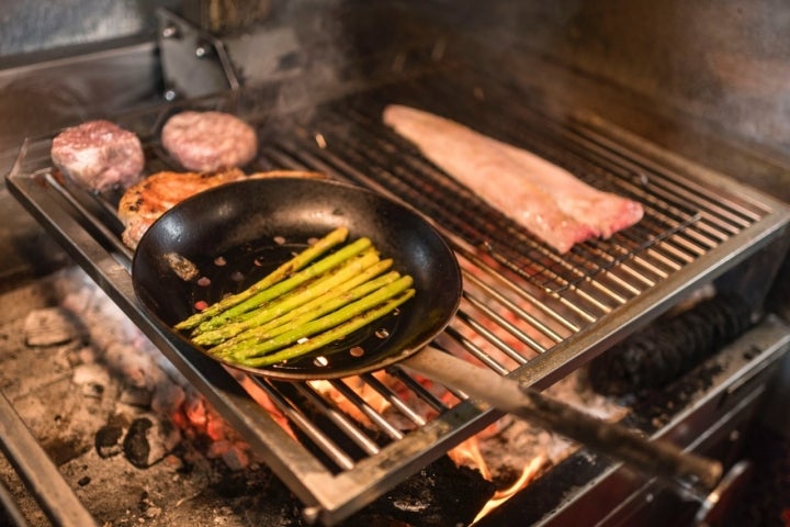Parrilla del restaurante Troqué (Adeje, Tenerife).