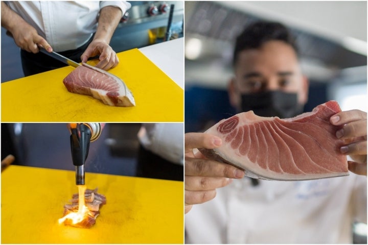 Trabajo atún Restaurante Yoko