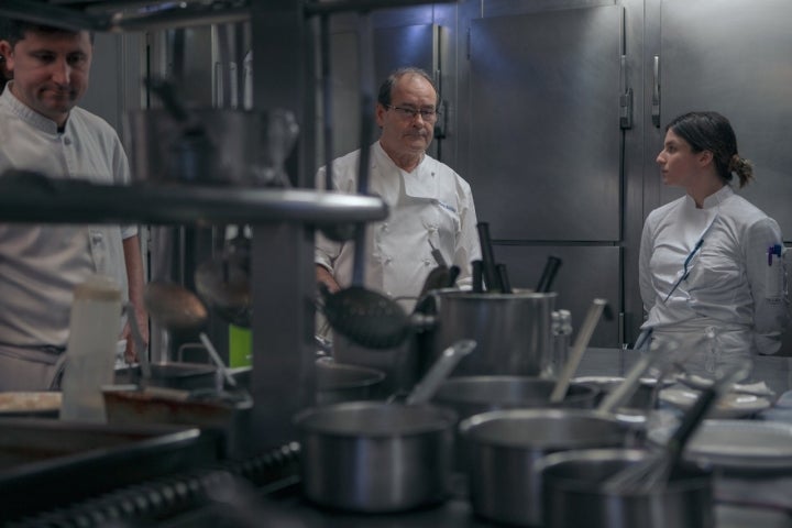 Muchos de los mejores cocineros han pasado por los fogones de 'Zuberoa'.