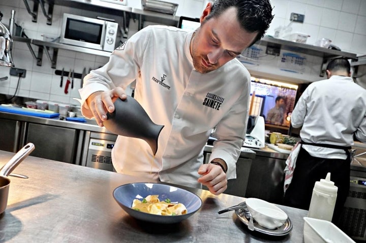 La cocina de Fran Vicente marida a la perfección con una gran gama de cervezas. Foto: Roberto Ranero.