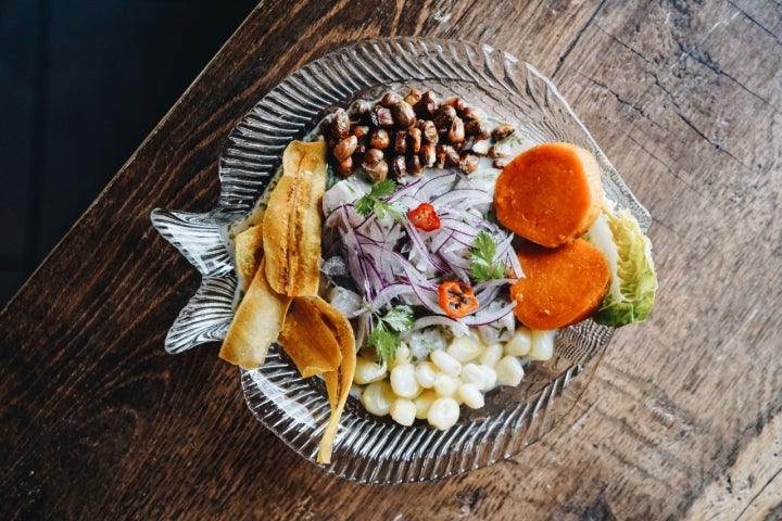 El ceviche de 'Stagier Bar' (Mallorca), ahora en la mesa de tu casa. Foto: 'Stagier Bar'.