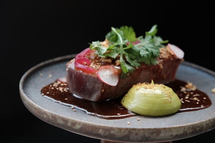 La propuesta de 'A Maceta' es internacional pero con la mirada en la cocina gallega. Foto: 'A Maceta'.