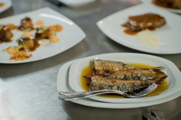 Platos caseros del restaurante 'Fonda Angeleta'.