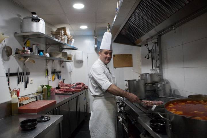 Pedro Sanz, el chef de 'El Pilón', que estuvo años trabajando en el hotel de 'El Paular'.
