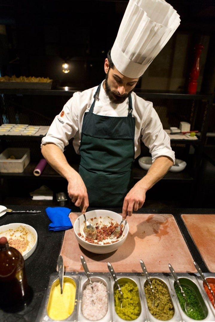 El steak tartar de Casa Paloma, un imprescindible.