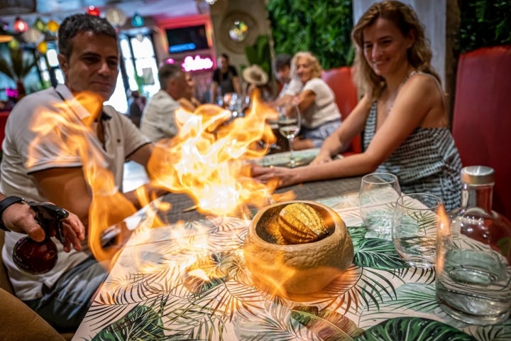 Restaurantes de Cambrils postre La Selva