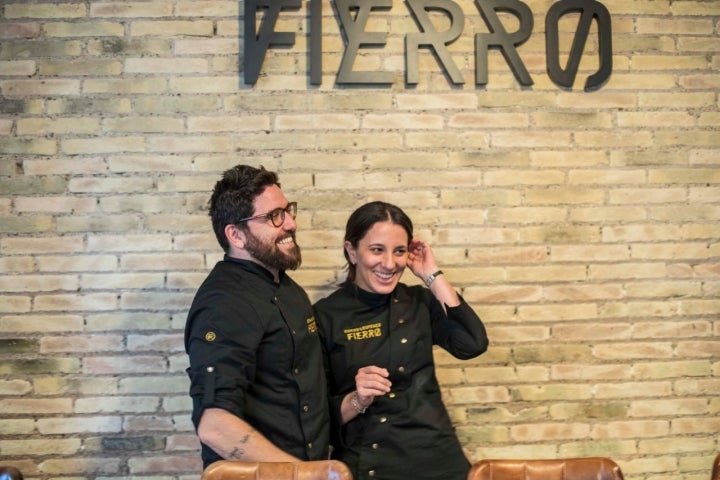 Los chefs argentinos Germán Carrizo y Carito Lourenço. Foto: Eva Máñez.