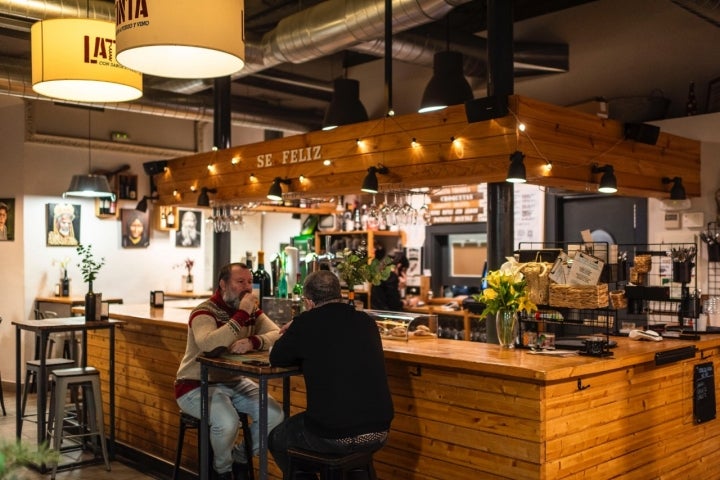 'Latinta' es uno de los lugares agradables para tapeo.