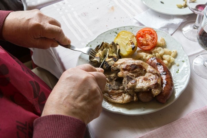 Parrillada variada para probar un poco de todo.