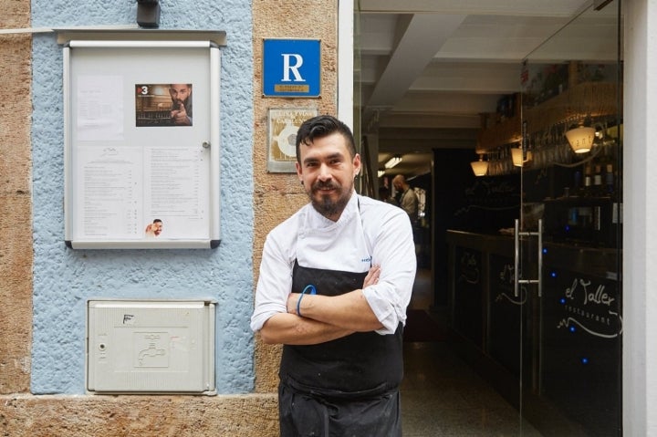 Restaurante 'El Taller'. Jorge Miguel, de origen peruano, se ha especializado en cocina nikkei, mezcla de cocina peruana y japonesa.