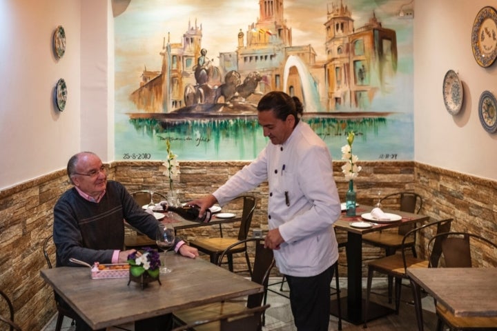 Sala del restaurante.