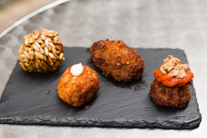 Visualmente, las croquetas de El Truco son muy diferentes. 
