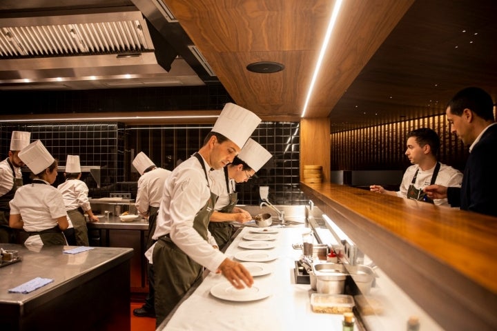 Ricard Camarena Restaurant cocina