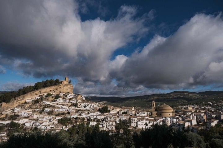 Vista panorámica de Montefrío.