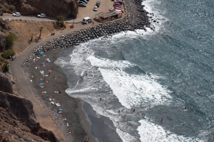 'Kiosco Kraken' (Playa de Las Gaviotas): playa