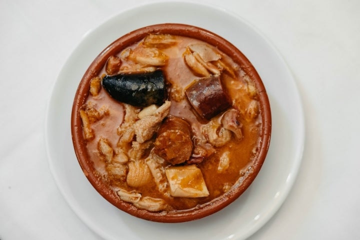 Sitios donde comer platos castizos en Madrid La Gran Tasca Callos