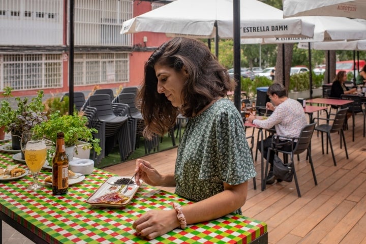 Soletes de Barrio Madrid 2022 terraza ‘El Jardín Secreto 28030’