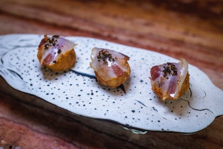 Croquetas de jamón en 'Casa Sr.Ito' (Madrid)