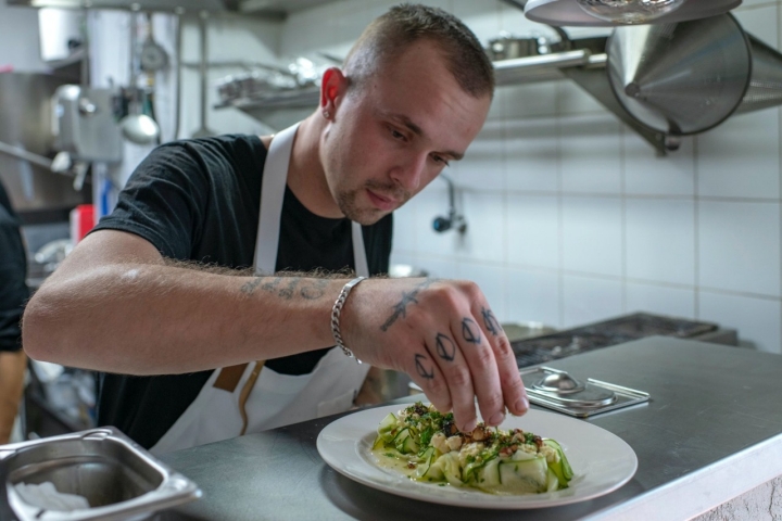 Paul Capra, chef de la taberna Martha (Madrid).