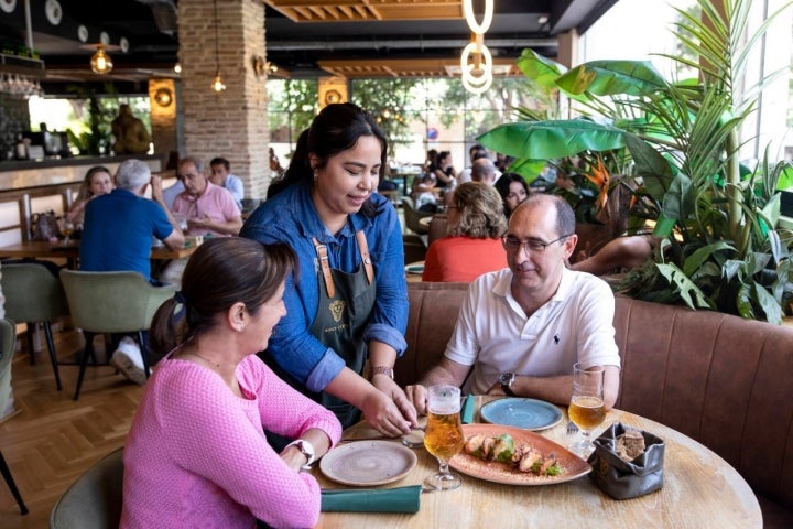 Ruta tapas Teatinos Bocallena mesa