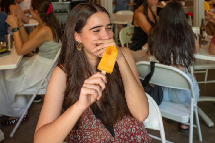 Paletas mejicanas hechas en Madrid.
