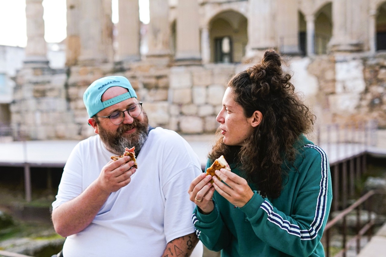 Los sándwiches virales que se degustan junto al Templo de Diana