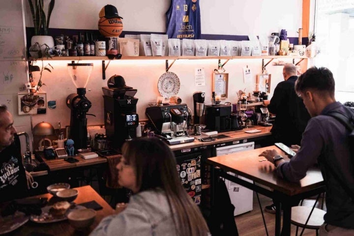 Interior de Vander Coffee.