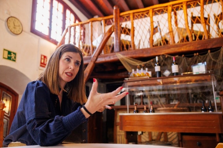 Cristina Pinto, al frente del restaurante.