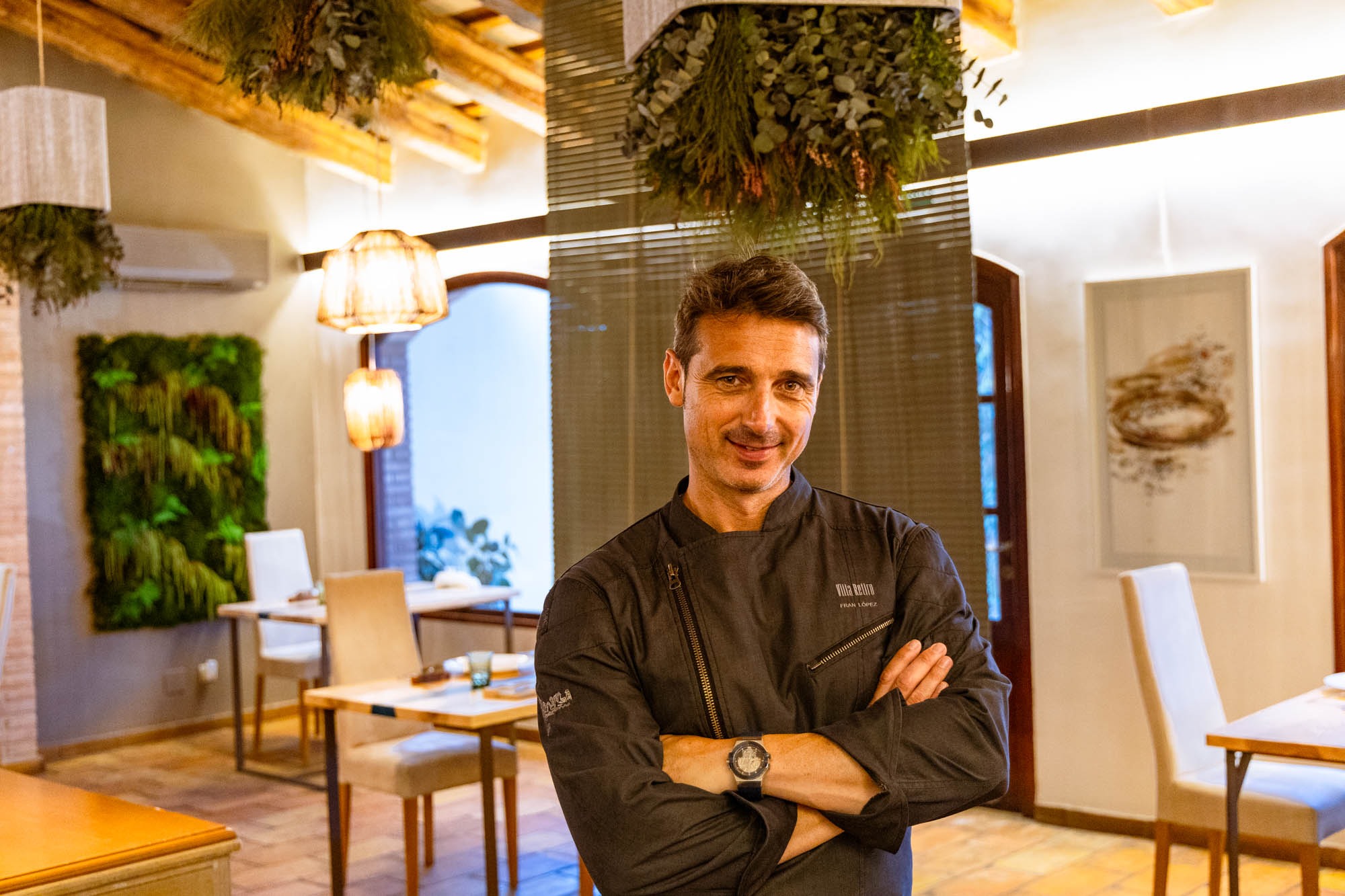 Fran López, chef de Villa Retiro.