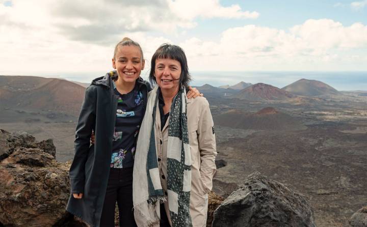 Worldcanic 2021: Fina Puigdevall y Martina Puigvert en el Parque Nacional de Timanfaya