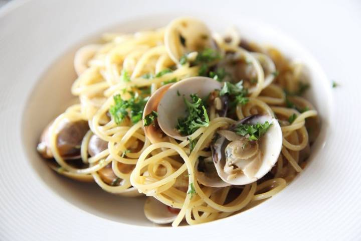 Recetas de 'El sabor de Venecia': espaguetis con almejas