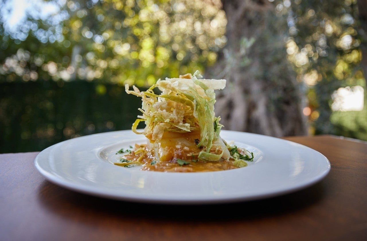 Bacalao con salsa de naranja