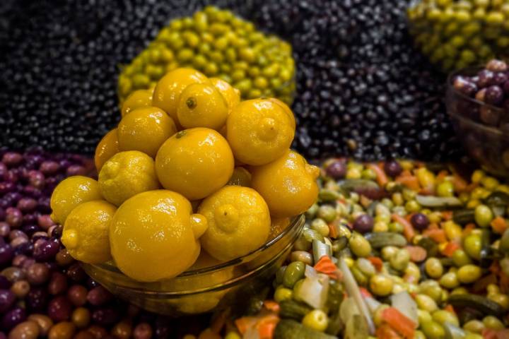 Limones salados al estilo de Marruecos. Foto: Shutterstock