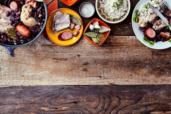 Con arroz, frijoles y carnes, ¡maravilla! Foto: Shutterstock.