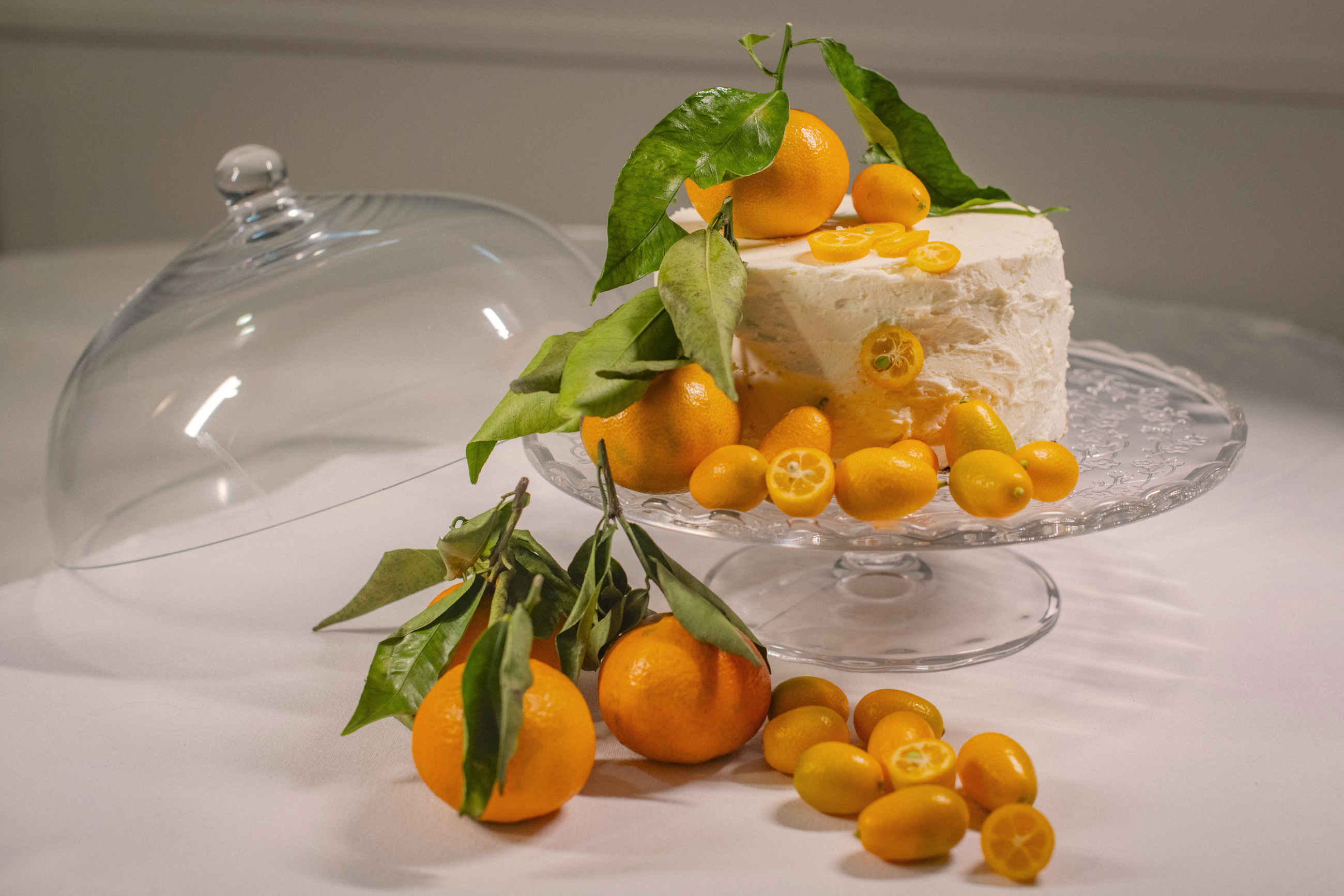 TARTA DE MANDARINA Y KUMQUAT