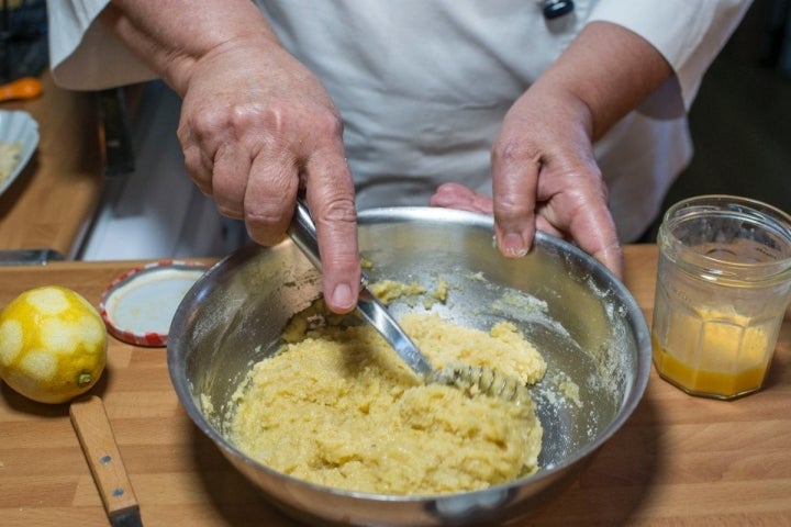 Masa del Roscón de Reyes