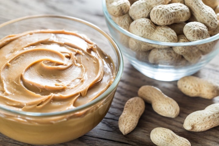 Recetas con latas. Crema de cacahuetes.