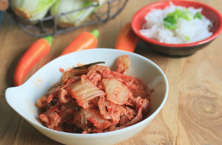 Recetas con latas. Kimchi.