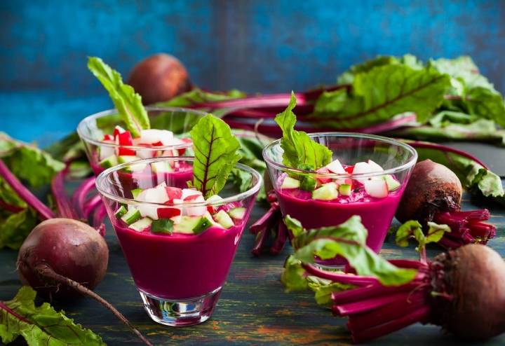 Gazpacho de remolacha, delicioso... Foto: Shutterstock.