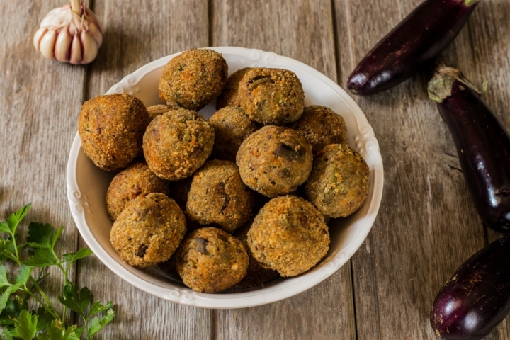 Albóndigas de berenjena