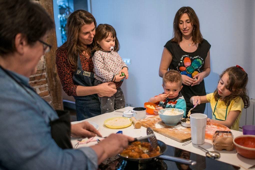 Cocinar en casa con niños y sorprender en Instagram