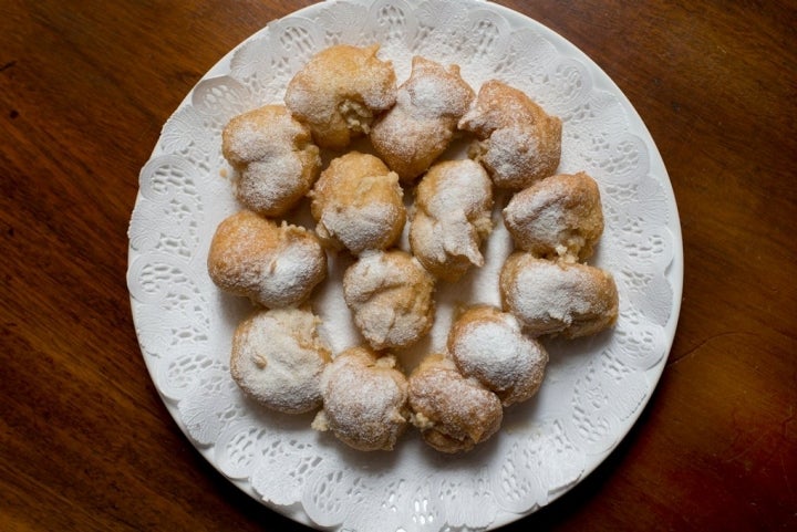 Buñuelos de viento.