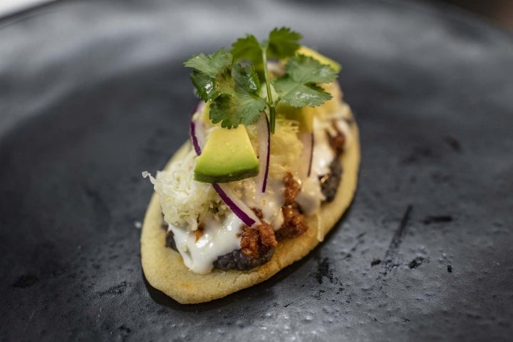 Tlacoyos de chorizo. Recetas Navidad México